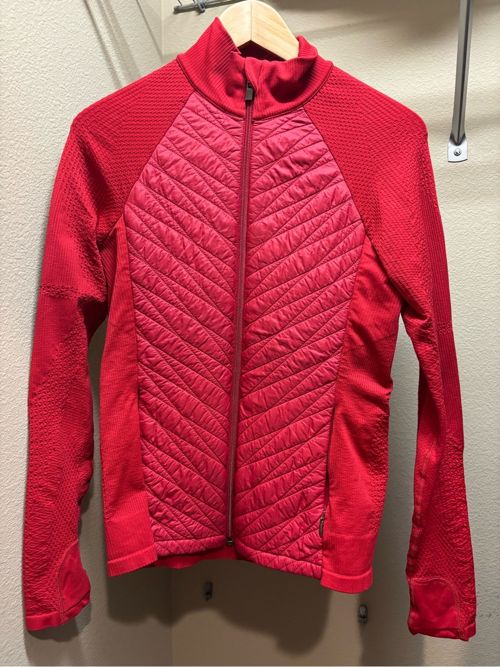 Women’s Red Athleta Inlet Full-Zip Jacket